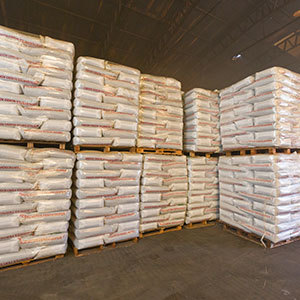 PP reciclado em sacos